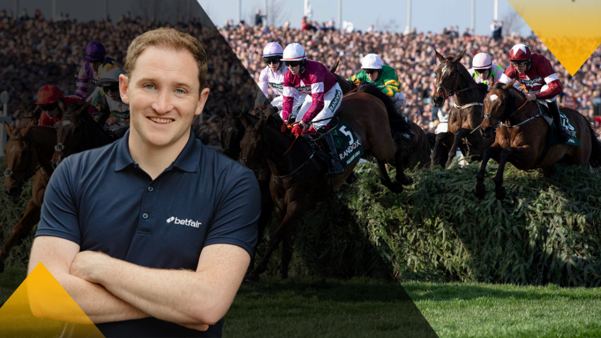 Betfair tipster Kevin Blake at Aintree